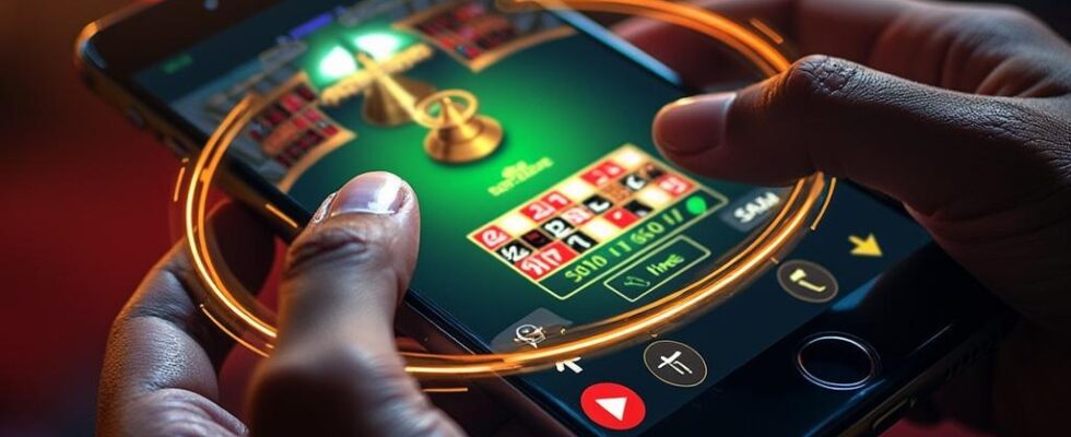 Un casino mobile utilise le gyroscope du téléphone pour interagir avec le jeu
