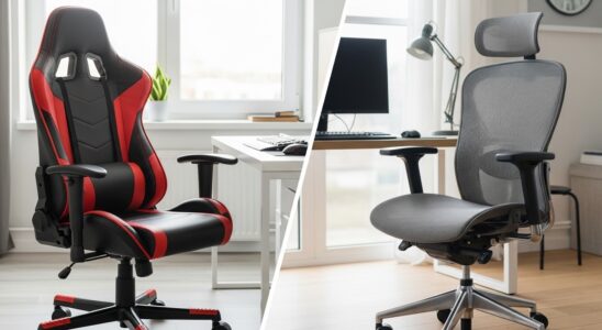 Chaise gaming vs chaise de bureau : j&rsquo;ai testé les deux pendant 6 mois